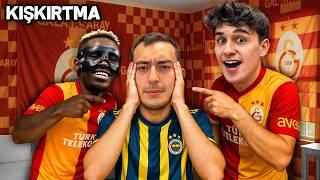 FANATİK FENERLİ ARKADAŞIMA GALATASARAY ŞAKASI ! ( KIŞKIRTMA EVİNİ MAHVETTİM )  Ahmet Can Dündar