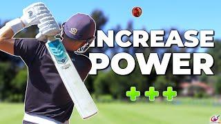 INCREASE YOUR POWER when BATTING | SILENT COACHING | Cricket Batting Power Hitting Tips and Drills