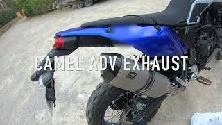 Tenere 700 decibel test High Exhaust Camel ADV