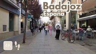 Badajoz, España【4K】Walking tour 2023 | Conoce el centro de la capital cultural del suroeste ibérico