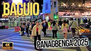 Night Walk before the BAGUIO PANAGBENGA FESTIVAL 2025 Float Parade