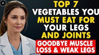 GOODBYE Muscle Loss & Weak Legs! Top 7 Vegetables You MUST Eat for Your LEGS and JOINTS After 60