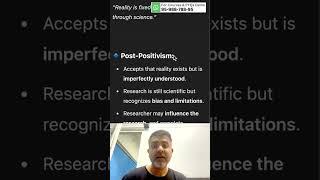 Positivism and Post-positivism  | Research Aptitude | UGC-NET-Paper 1