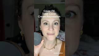 A quick demo of the @CoverFX Total Cover Cream Foundation #makeupswatches #makeup #beauty