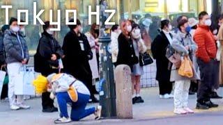 4K スーパーサイヤ人なのに弱さを見せるベジータ in 渋谷 / Vegeta Shows Vulnerability Despite Being a Super Saiyan in Shibuya