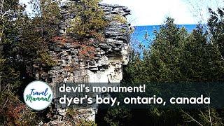 Devil's Monument | Dyer's Bay, Ontario, Canada | Travel Mammal Video