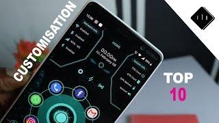 TOP 10 ANDROID CUSTOMISATION 2019! LAUNCHERS AND WIDGETS