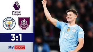 Álvarez-Doppelpack! | Manchester City - FC Burnley | Highlights - Premier League 2023/24