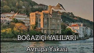 Boğaziçi Yalıları/Avrupa Yakası #yalılar#boğaziçi#istanbul #istanbulyalıları#yalı#tarih#türkiye