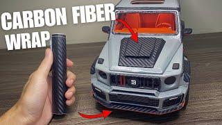 DIY Carbon fiber wrap on Mercedes G 900