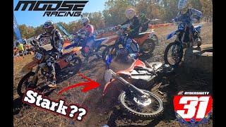 Electric Stark Varg Vs Yamaha YZ125! TOR Dry Branch 40 GP Ryder Sigety