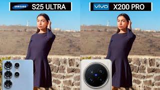 Samsung Galaxy S25 Ultra VS Vivo X200 Pro Camera test Comparison