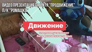 Видеопрезентация в рамках проекта PRO-движение от п/к "Ромашка" МАУДО ЦДТ “СОЗВЕЗДИЕ-К”