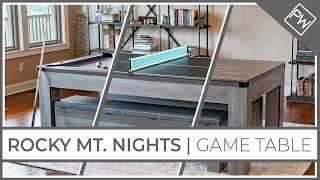 The Ultimate All-In-One Game Table Setup? | Rocky Mt. Nights | Pool Warehouse