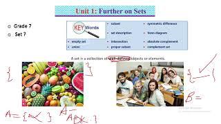 Ethiopian Grade 9 Maths Unit-1 2017 E.C