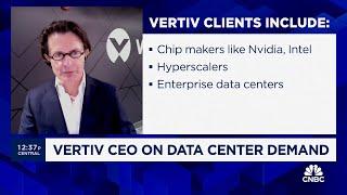 'Without us, the data center industry would not exist,' says Vertiv CEO Giordano Albertazzi