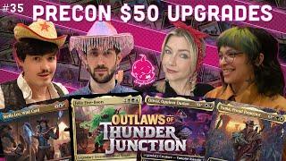 UPGRADED  OUTLAWS OF THUNDER JUNCTION PRECONS | Magic The Gathering Gameplay