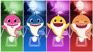 Baby Shark Pink  Baby Shark Blue  Baby Shark Yellow  Baby Shark Orange  Who's winning? 