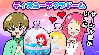 【ディズニープリンセス】オリジナルアクアドームを作ってみた！「え！サーシャくんがあたしのいえに！？」 アンリルちゃんねる手作り小物DIY