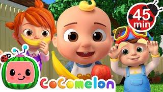 Yes Yes Apples and Bananas!  | CoComelon Nursery Rhymes and Kids Songs | Moonbug Kids 
