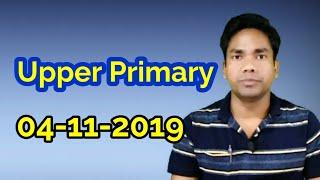 Upper Primary Latest Update | Work and Physical Education | WBSSC