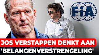 Jos Verstappen denkt aan 'belangenverstrengeling' bij FIA-stewards | GPFans News