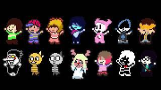 THE ENTIRE UNDERTALE MULTIVERSE CLOVER DANCING AGAIN (PART 2)