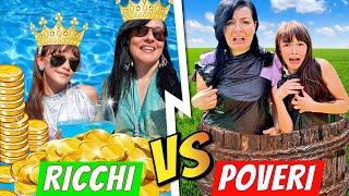 RICCHI VS POVERI IN VACANZA (in piscina)