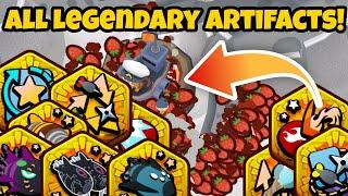 Getting All Legendary Artifacts in One Game! - Bloons TD 6