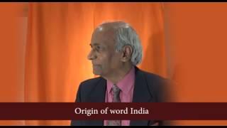 Origin of word India