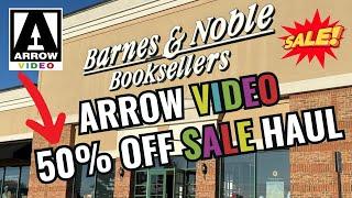 Barnes & Noble 50% Off Arrow Video Sale | 10+ Titles Purchased