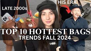 TOP 10 HOTTEST Bag Trends Fall 2024 & Can I Keep Up? feat The Row, Celine, Hermes @CalebSnell