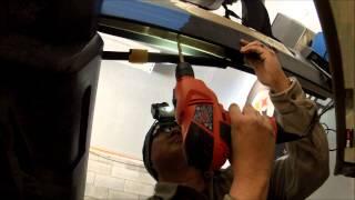 FJ Cruiser Dee Zee Ladder install