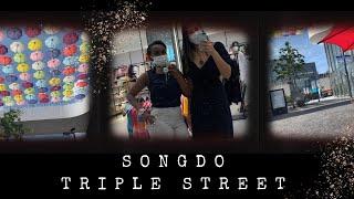 Triple Street Songdo Shopping Mall  (트리플스트리트) quick lunch & strolling