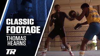 THOMAS HEARNS TRAINING WITH EMANUEL STEWARD | VINTAGE BOXING FOOTAGE