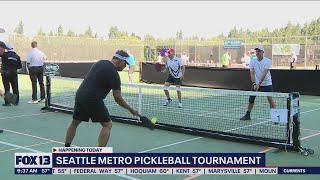 Seattle Metro Pickleball Tournament happening Saturday | FOX 13 Seattle