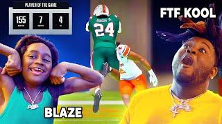 Who Is the Second Fastest College Football Player? Blaze vs FTF Kool, NCAA 25