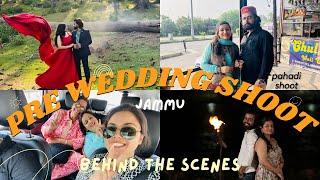 Making of our Pre wedding videoFamily ke sath hua shoot🫣VLOG 1 #30dayschallenge  #prewedding