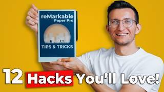 Top 12 Tips & Tricks for Your New reMarkable Paper Pro!