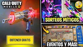 ACTIVISION REGALA MÍTICA GRATIS - EVENTOS - SORTEOS MÍTICOS - NUEVAS FUNCIONES Y MÁS! - COD MOBILE