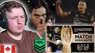 Hockey Fan Reacts: NRL Finals Week 1 - Panthers v Roosters Extended Highlights