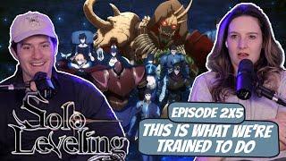 ORC BATTLE BEGINS! | Solo Leveling S2 Married Reaction | Ep 2x5, "This Is What We’re Trained To Do”