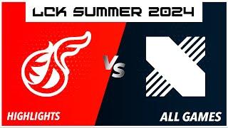 KDF vs DRX - Highlights ALL GAMES - LCK Summer 2024 - Kwangdong Freecs vs DRX