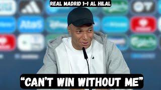 Kylian Mbappe BLASTS Trent and Vini Jr. after draw - Post Match Interview - Real Madrid 1-1 Al Hilal