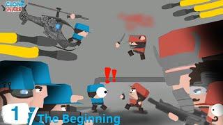 Clone War - Episode 1 , The beginning - A clone armies animation (REMASTERED)