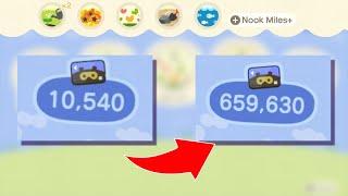 How to get nook miles FAST for the new update | Animal Crossing New Horizons