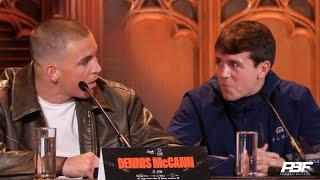 "GIVE YOUR F***** HEAD A WOBBLE!" - DENNIS MCCANN VS PETER MCGRAIL FULL HEATED PRESS CONFERENCE