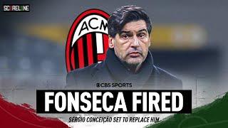 Breaking News: AC Milan Fire Paulo Fonseca, Sérgio Conceição Set To Take Over! | CBS Sports Golazo