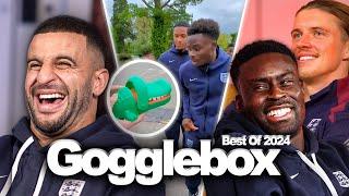 Walker, Bowen, Henderson, Gallagher & Guéhi Look Back Best Moments Of 2024 | Gogglebox | England