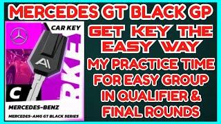 Asphalt UNITE - MERCEDES AMG GT BLACK Grand Prix Practice Qualifier Timings for Easy Group & Car Key